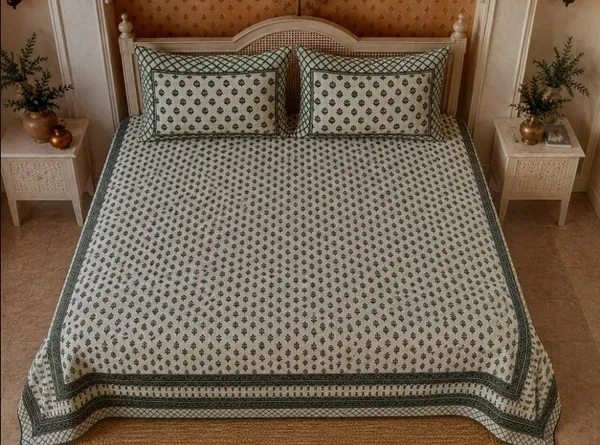 Shahi_Bagh_Print_King_Size_Bed_Sheet_Set_Thread_Count_140_GSM_200