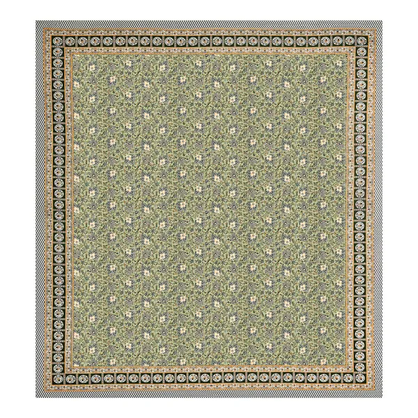 Green_Textile_Floral_Print_King_Size_Bedsheet