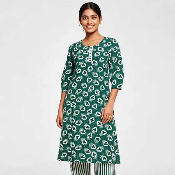 Printed_Cotton_2_peice_Kurti_set