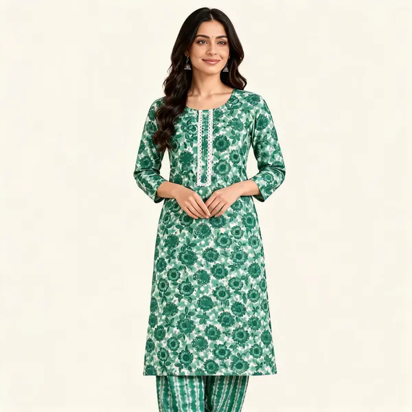 Printed_Cotton_2_peice_Kurti_set