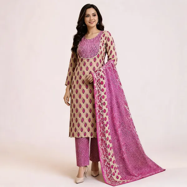 Beige_Printed_Straight_Fit_Kurta_Set_for_Women