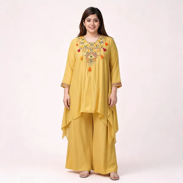 Yellow_Embroidered_Anarkali_Suit_Set_for_Women