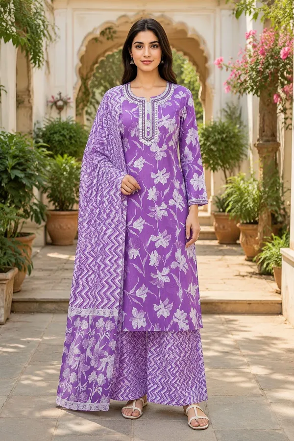 Pure_Cotton_Kurti-Set