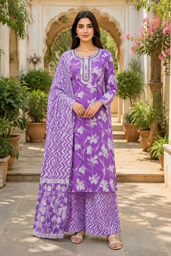 Pure_Cotton_Kurti-Set