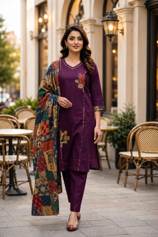 Purple_Printed_Straight_Kurta_Set_With_Dupatta_for_Women