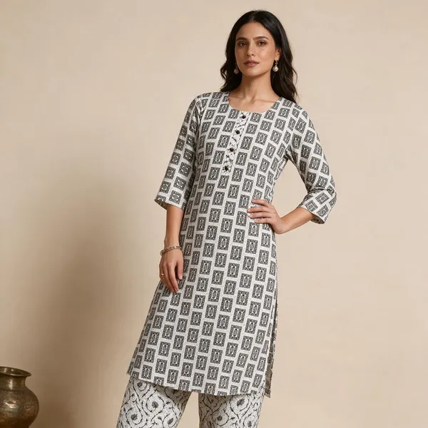Printed_Cotton_2_peice_Kurti_set