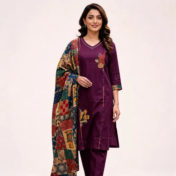 Purple_Printed_Straight_Kurta_Set_With_Dupatta_for_Women