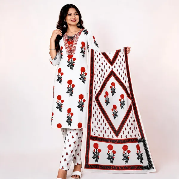 White_Printed_Straight_Kurta_Set_for_Women