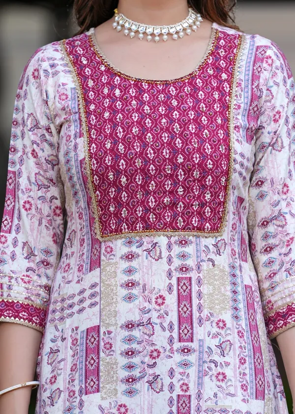 Pink_Rayon_Printed_Kurta_Sharara_Dupatta_Set_For_Women
