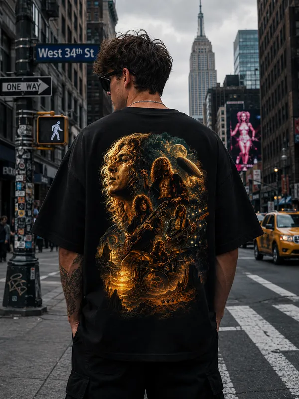 Black_Cotton_Oversized_Artistic_Graphic_T-Shirt_For_Men