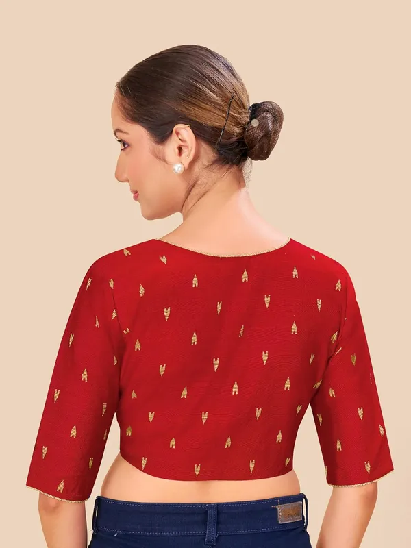 Women_Woven_Saree_Blouse