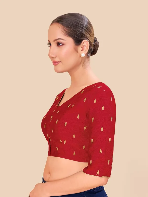 Women_Woven_Saree_Blouse