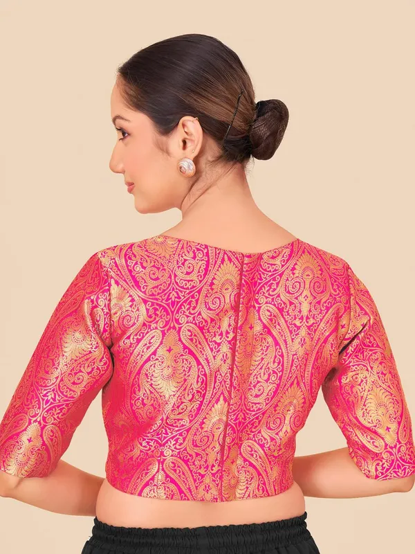 Banarasi_Silk_Saree_Blouse
