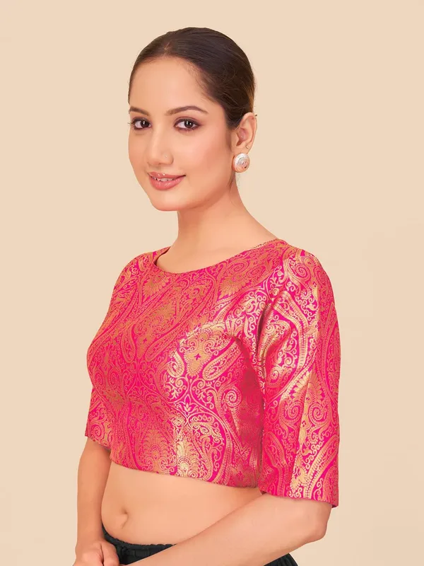 Banarasi_Silk_Saree_Blouse