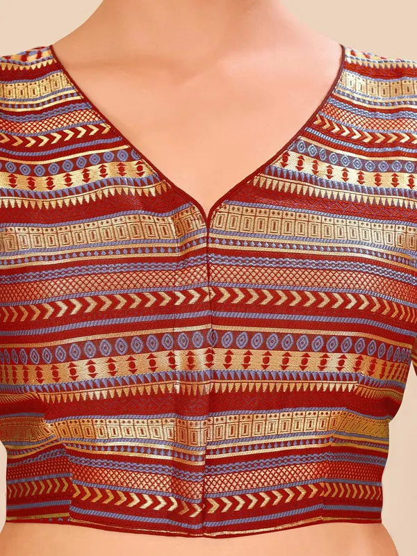 Banarasi_Silk_Saree_Blouse