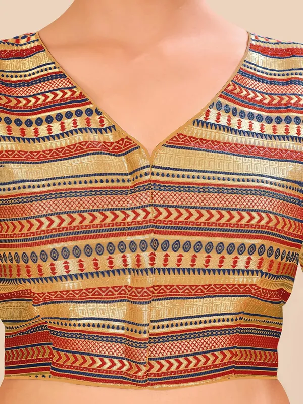Women_Woven_Saree_Blouse