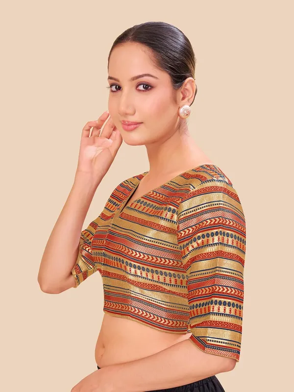 Women_Woven_Saree_Blouse