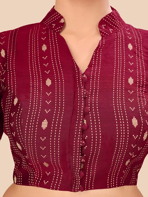 Women_Woven_Banarasi_Saree_Blouse