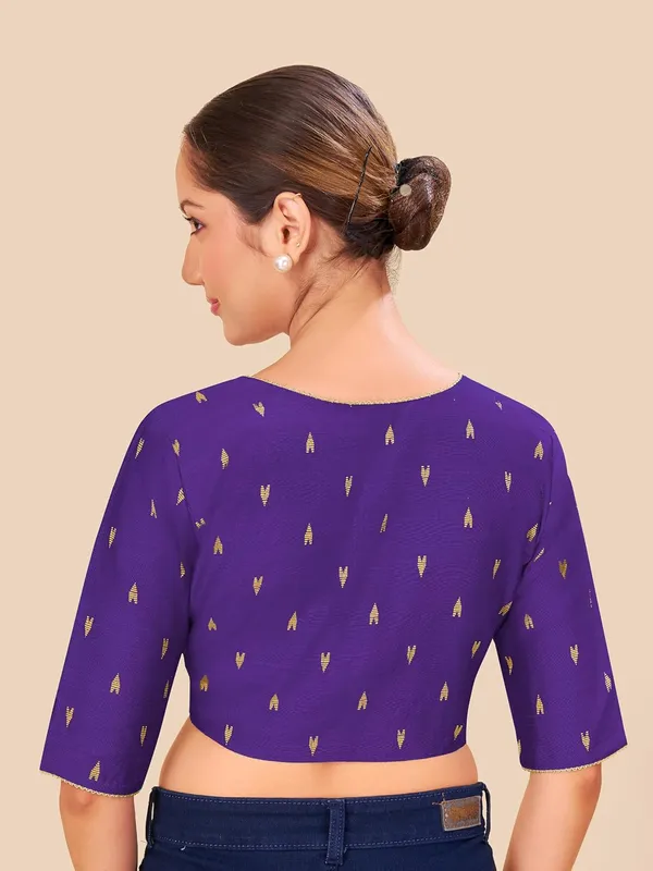 Women_Woven_Banarasi_Saree_Blouse
