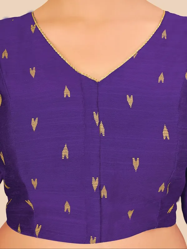 Women_Woven_Banarasi_Saree_Blouse