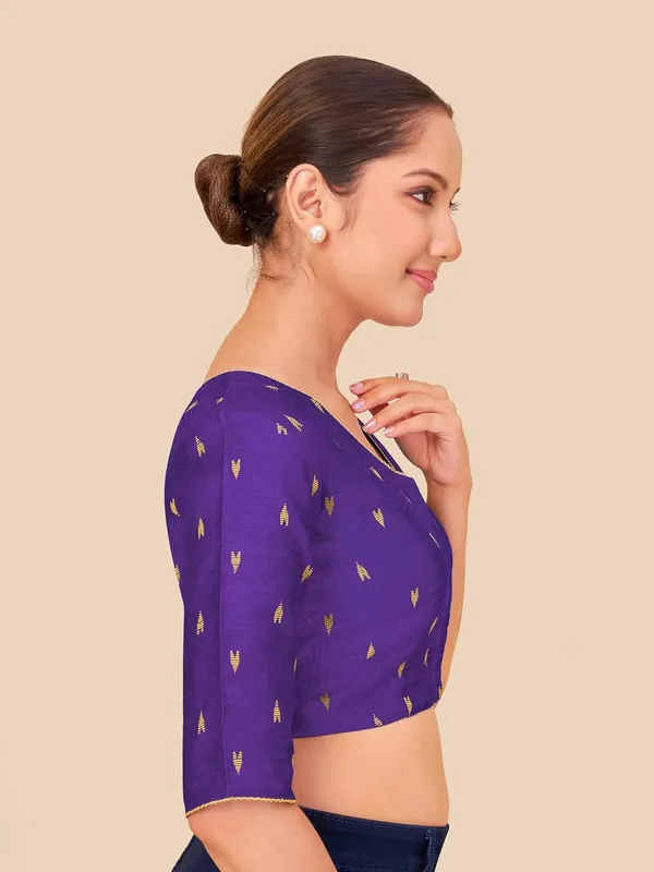 Women_Woven_Banarasi_Saree_Blouse