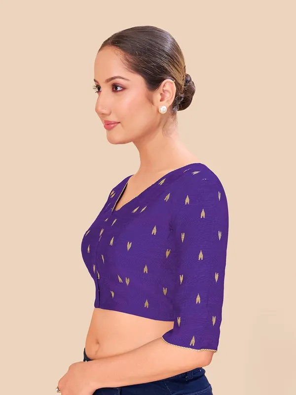 Women_Woven_Banarasi_Saree_Blouse