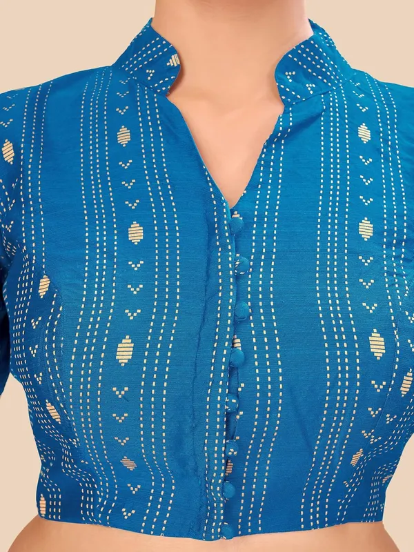 Women_Woven_Banarasi_Saree_Blouse