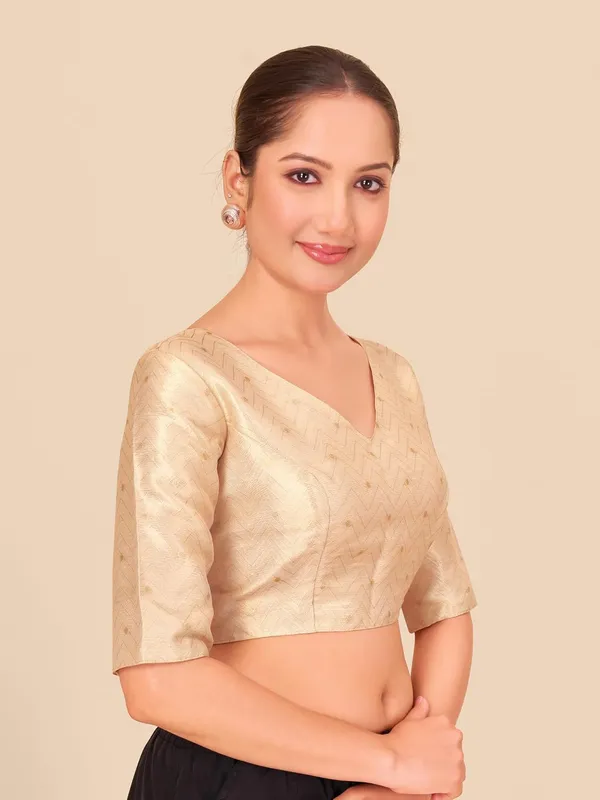 Women_Woven_Banarasi_Saree_Blouse