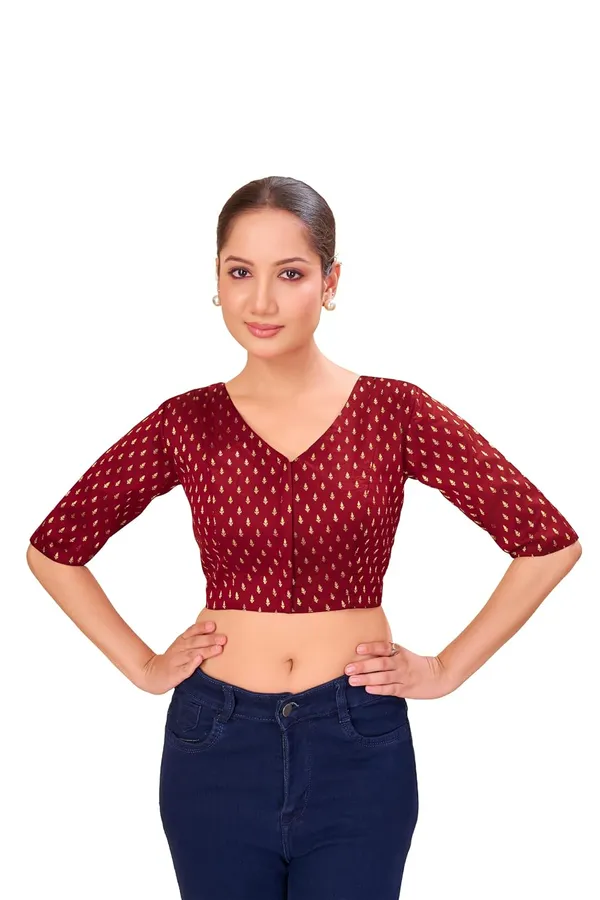 Women_Woven_Saree_Blouse