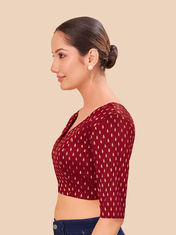 Women_Woven_Saree_Blouse