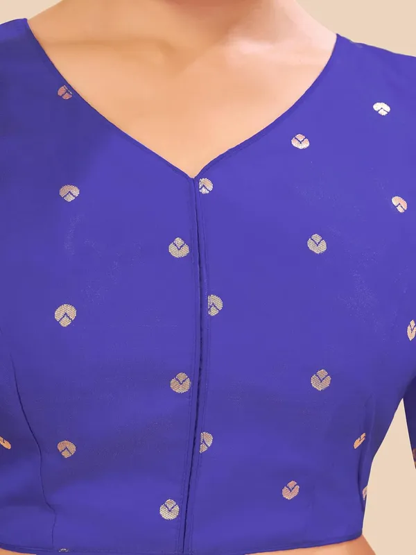 Women_Woven_Banarasi_Saree_Blouse