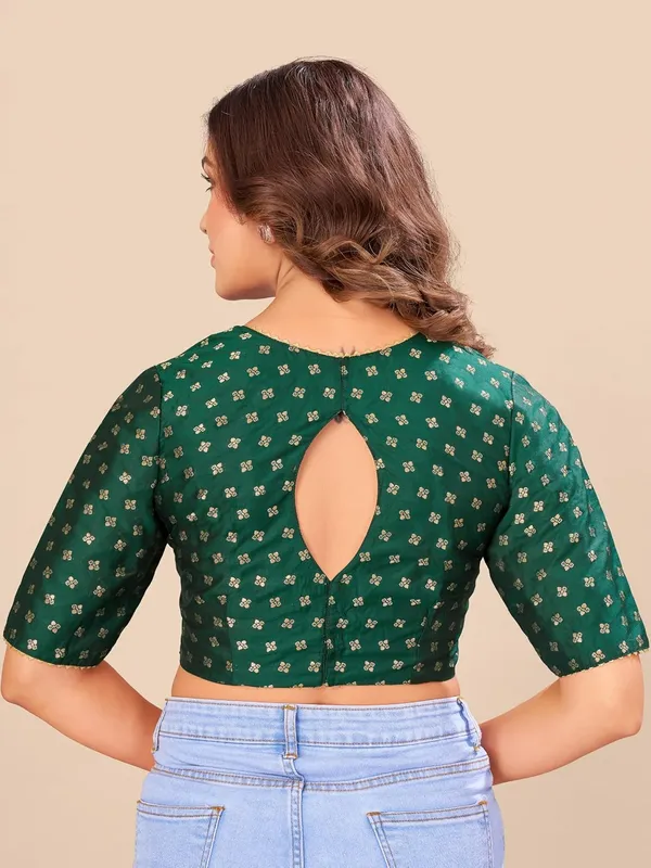 Women_Woven_Banarasi_Saree_Blouse