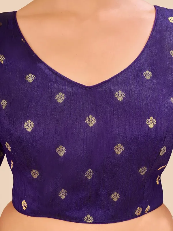 Women_Woven_Banarasi_Saree_Blouse