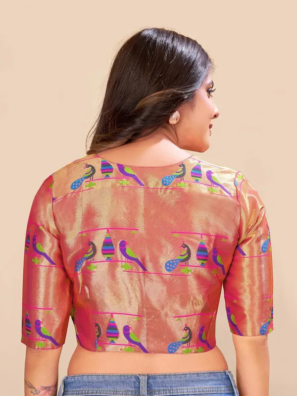 Women_Woven_Banarasi_Saree_Blouse