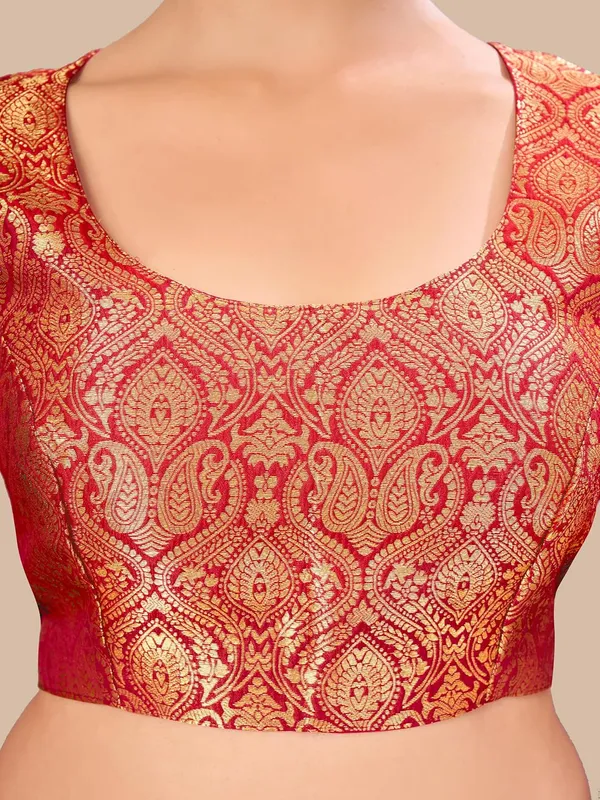 Women_Woven_Saree_Blouse