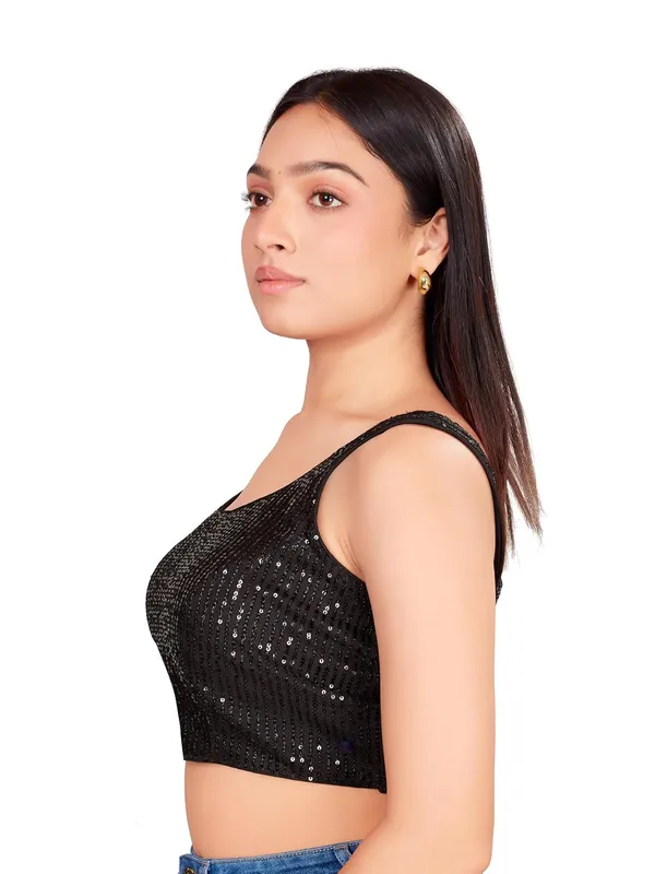 Sleeveless_Sequin_Padded_Saree_Blouse_for_Women