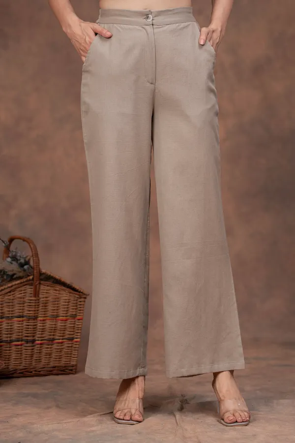 Beige_Cotton_Flex_Relaxed_Fit_Shirt_Co-Ord_Set_For_Women