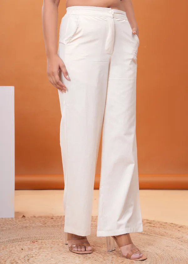 Off_White_Cotton_Flex_Wide_Leg_Trousers_For_Women