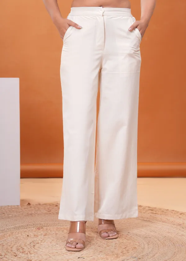 Off_White_Cotton_Flex_Wide_Leg_Trousers_For_Women