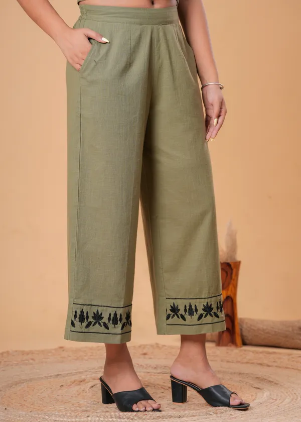Olive_Green_Printed_Co_Ord_Set_For_Women