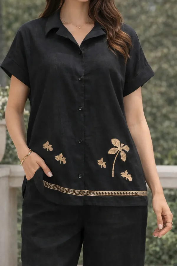 Black_Relaxed_Fit_Embroidered_Co-Ord_Set_For_Women