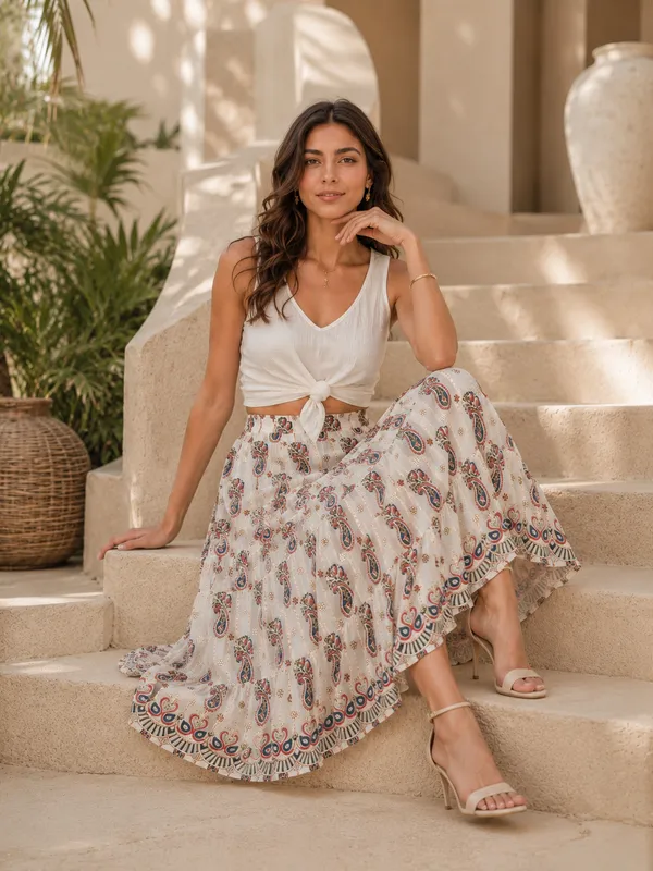 Off_White_Rayon_Crepe_Paisley_Print_Maxi_Skirt_For_Women
