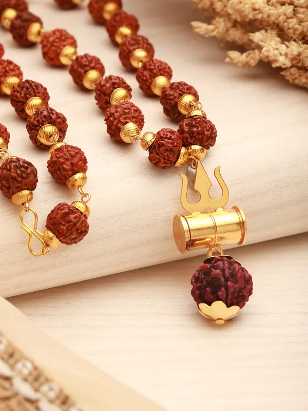 Rudraksha_Trishul_Pendant_Mala,_Lab_Certified