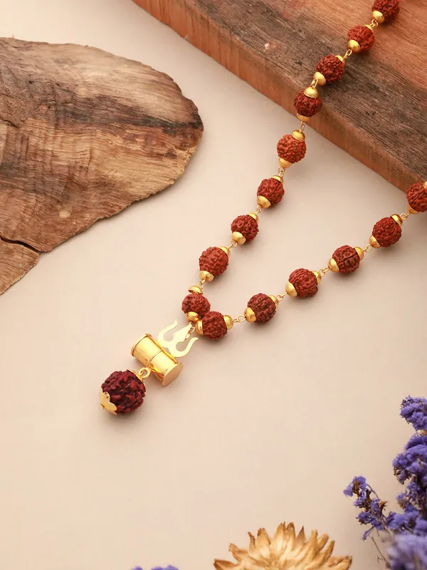 Rudraksha_Trishul_Pendant_Mala,_Lab_Certified