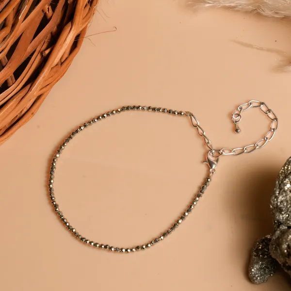 Pyrite_Silver_Beaded_Dhanashree_Chain_Anklet_for_Women