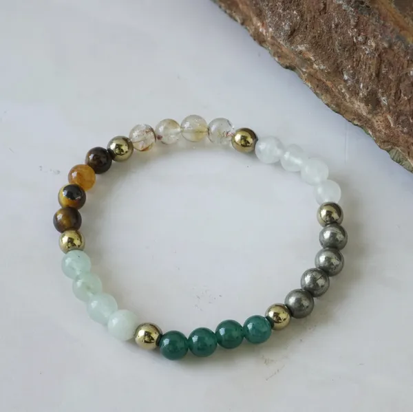 Multicolor_Beaded_Stretch_Bracelet_for_Women_(Dhanlabh_-_Prosperity_Bracelet)
