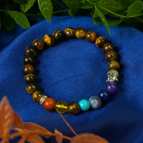 7_Chakra_Tiger_Eye_Brown_Beaded_Buddha_Charm_Bracelet