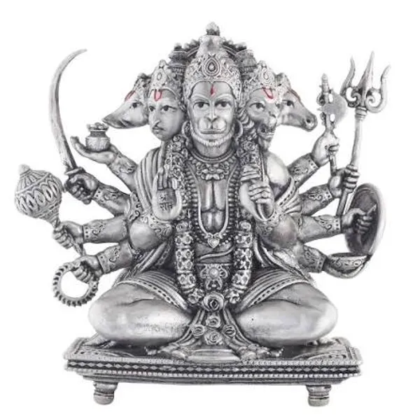 Silver_Plated_Panchmukhi_Hanuman_Ji_Idol_for_Car_Dashboard