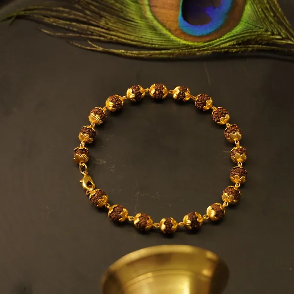 Gold_Plated_Elemental_Rudraksha_Bracelet_for_Women