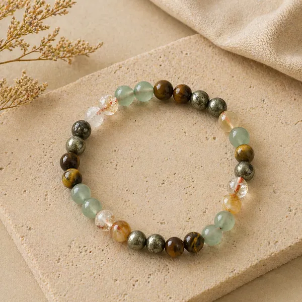 Multicolor_Beaded_Stretch_Bracelet_for_Women_(Dhanlabh_-_Prosperity_Bracelet)